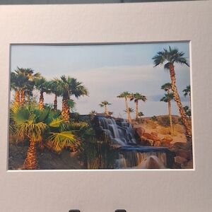NWT - Lake Las Vegas By Jack E. Stiddard 5x7 Photo /8x10 Mat